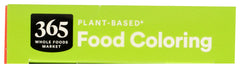365 by Whole Foods Market plant-based food coloring green bottle