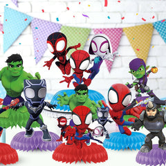 3D Cartoon Table Decorations ideal for celebrations