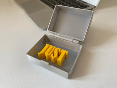Just In Case Funny Gag Gift novelty present packaging and design