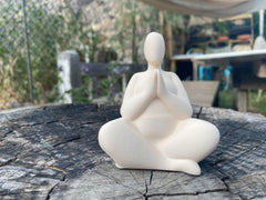 3D Printed Zen Woman Figurine for desk