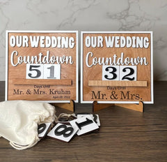 3d wood sign constructed from cherry wood and MDF