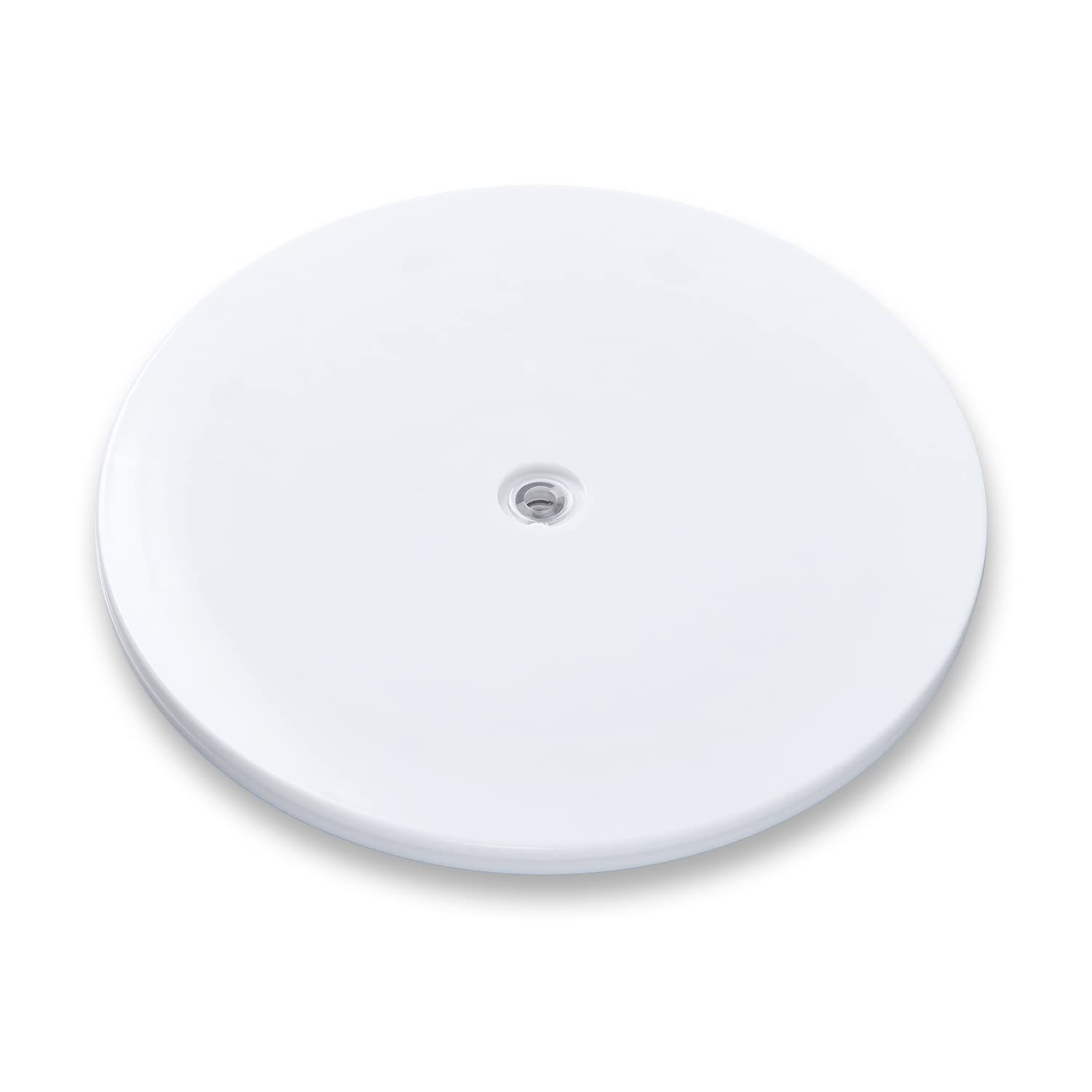 4 inch White acrylic Lazy Susan Turntable with 360 rotation