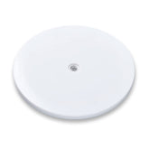 4 inch White acrylic Lazy Susan Turntable with 360 rotation