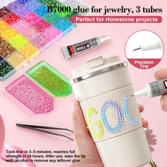 40-grid organizer for rhinestones