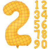 40 inch matte yellow balloons for party decor