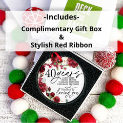 ceramic keepsake ornament in white gift box