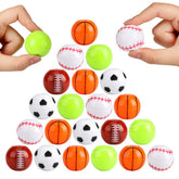 forty-two pack sport ball party favors assortment of spinners