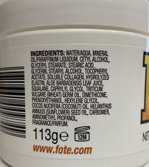 Fruit of the Earth E Skin Care Cream 4 oz CreamQ packaging label