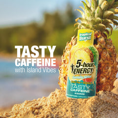 5-hour ENERGY Tropical Burst 30 count packaging