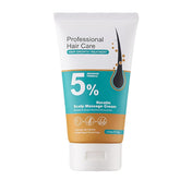 5 percent minoxidil hair growth scalp massage cream bottle with vitamins