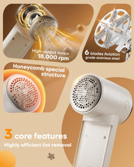 Replacement blade included for Sunytree fabric shaver