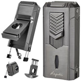 6-in-1 Torch Lighter with Twin Nubber in zinc alloy body