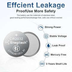 Child resistant packaging for CR2032 batteries