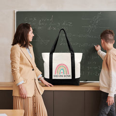 Canvas totes bag and jewelry polishing cloth included in set