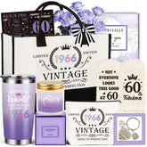 60th birthday gifts for women gift box and tote bag