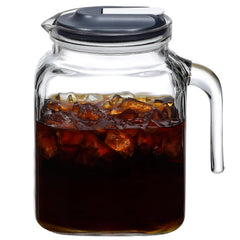 68 oz seal pitcher with lid and spout thickened glass