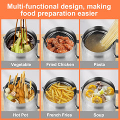 68oz bacon grease container with built in strainer