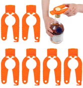 6Pcs water bottle opener for arthritic hands orange set
