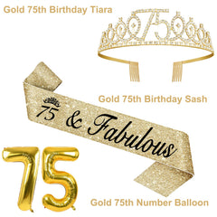 YeohJoy 75th birthday cake topper