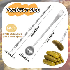 8-66-inch-long-handle-pickle-forks for deep jars