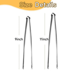 Precision Serrated Non-Slip Tips Cooking Tongs 11 inch