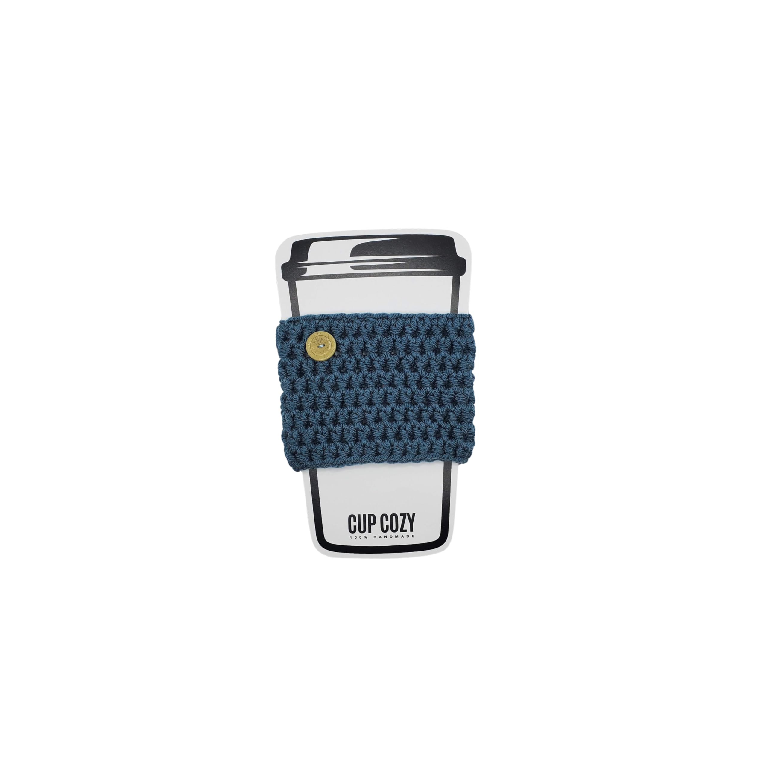 907 Creations By Ca'Trena Cup Cozy Sleeve denim color