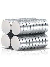 A AULIFE refrigerator magnets 36pcs brushed nickel round