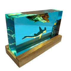 Ocean Resin Night Light table decor by AArtwork