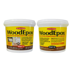 Abatron WoodEpox Kit box showing 2 Quart capacity