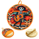ABCKEY 12 Inch Tortilla Warmer Pouch front view