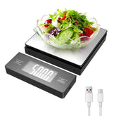 abovinol kitchen scale stainless steel pan with detachable display