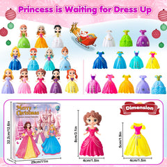 Three inch princess dolls made of safe ABS plastic
