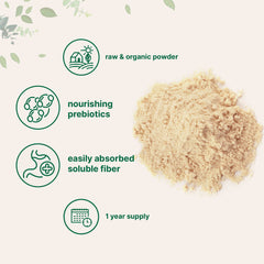 Acacia Senegal prebiotic fiber powder unflavored