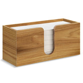 Acacia wood paper towel dispenser countertop for bathroom and kitchen