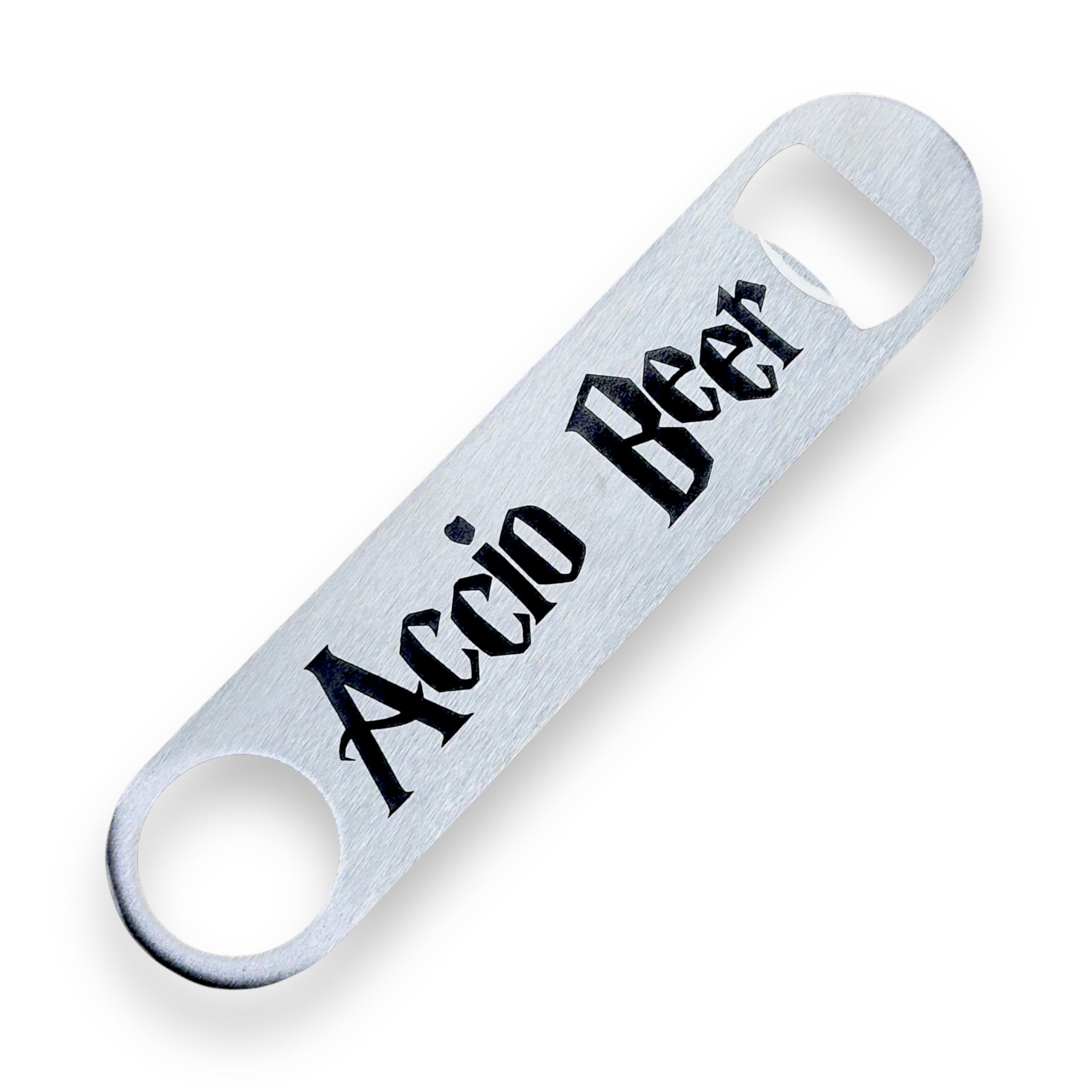 Accio Beer bottle opener stainless steel 1/8 inch