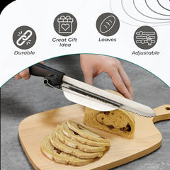 accuStation serrated bread knife for sourdough