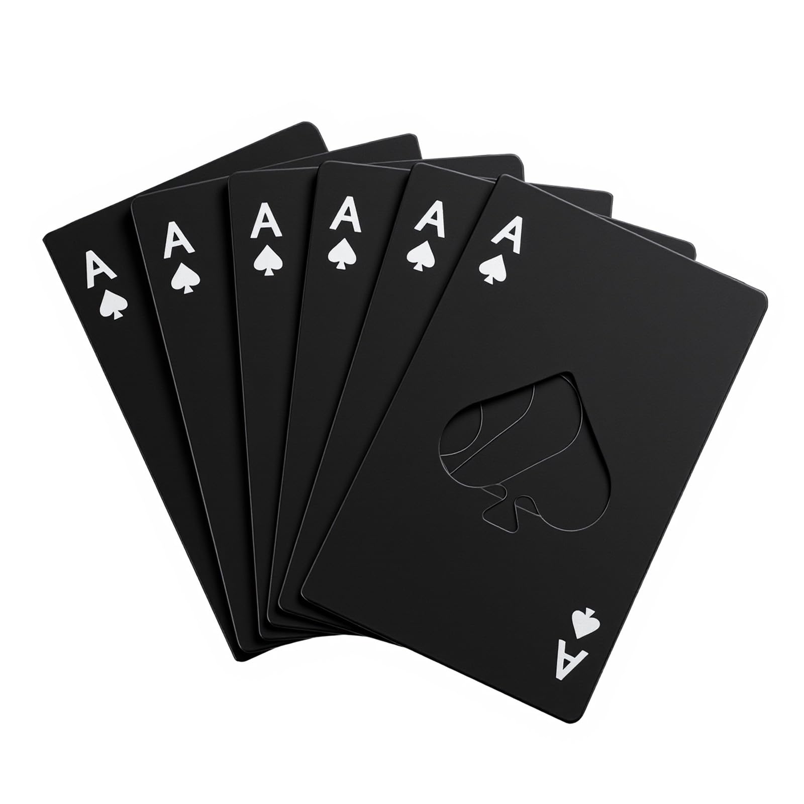 Ace of Spades bottle opener in black design