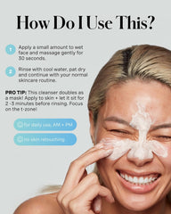 EradiKate cleanser used daily or as sulfur mask