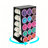 Acrylic rotating K Cup holder with 30 pod capacity