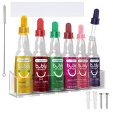 Acrylic wall mount holder for Bubly Drops on kitchen wall
