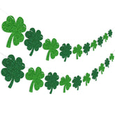 Adecortalk St Patrick's Day garland set with clover cards