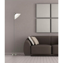 71.5 inch height swivel torchiere with adjustable shade