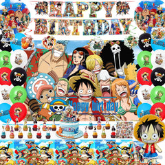 Adeventure themed birthday party decorations set banner foil balloons printed balloons tablecloth