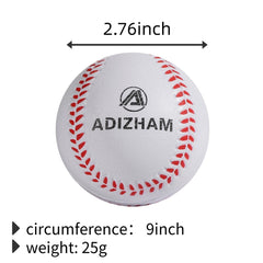 ADIZHAM foam baseballs 12 pack 9 inch size for youth practice