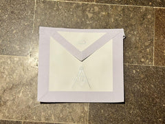 Lodge ceremonial use Masonic apron for Apprentice and Master Masons