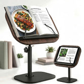 Adjustable height tilt floor stand with base and pole