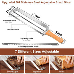 Ergonomic handle bread knife for comfortable slicing