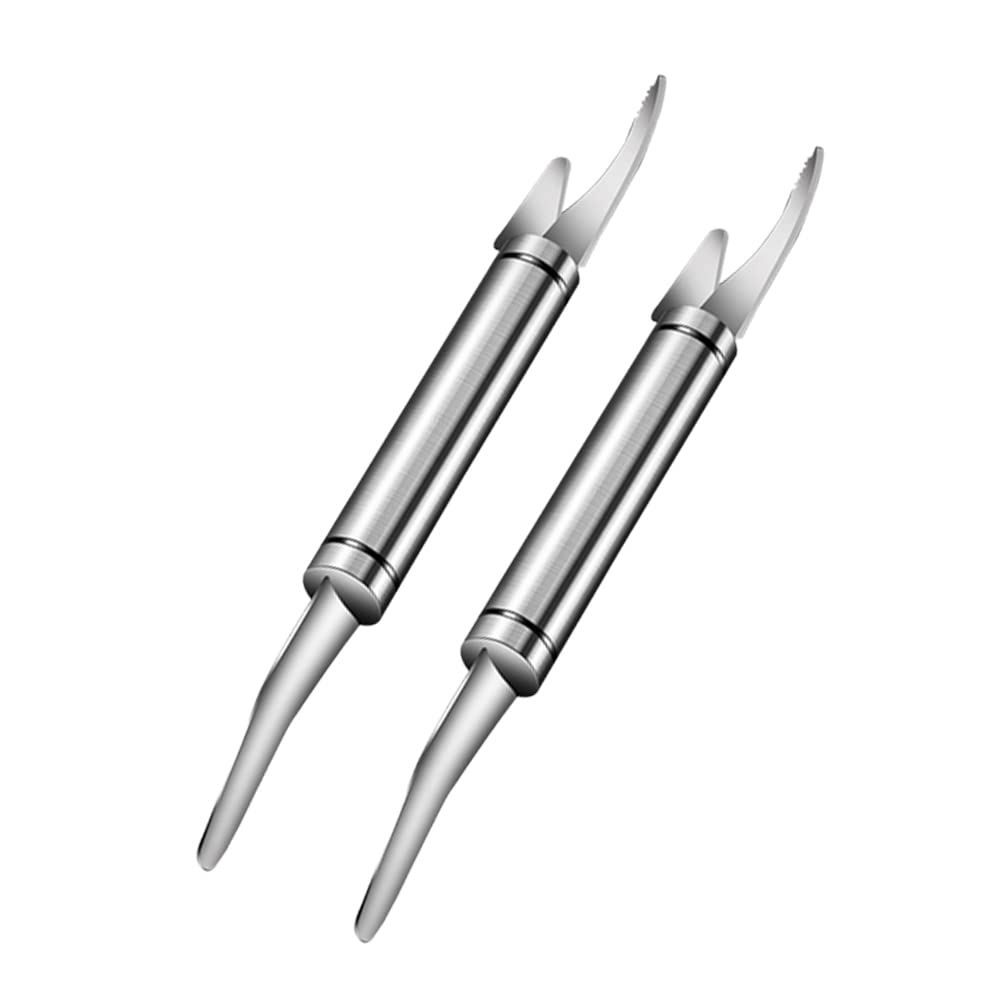 ADORAMBLING 2PC Shrimp Deveiner Tool stainless steel set