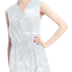 individually packaged disposable apron for travel