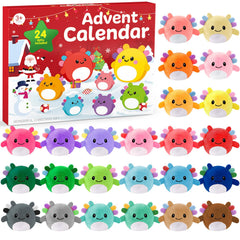 Advent Calendar 2026 mini axolotl plush set cover image